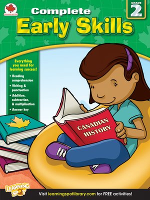 cover image of Early Skills, Grade 2: Canadian Edition